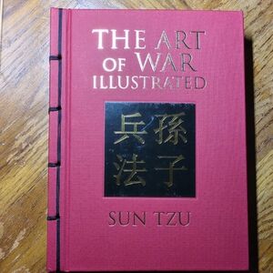 The Art of War Illustrated - Red Hardcover